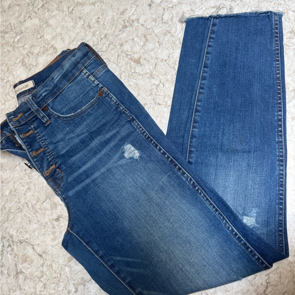 Madewell 10in High Waisted Skinny Jean - Size 27